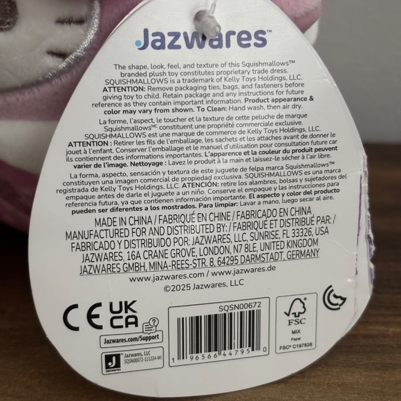 NWT Squishmallows HELLO KITTY Pink Chick Chicken Chicky Stuffed Plush Toy Sanrio - Picture 8 of 13